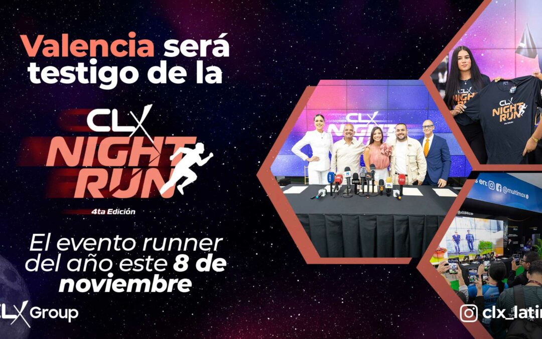 ¡Valencia será testigo de la CLX Night Run 4.ª edición! El evento runner del año este 8 de noviembre